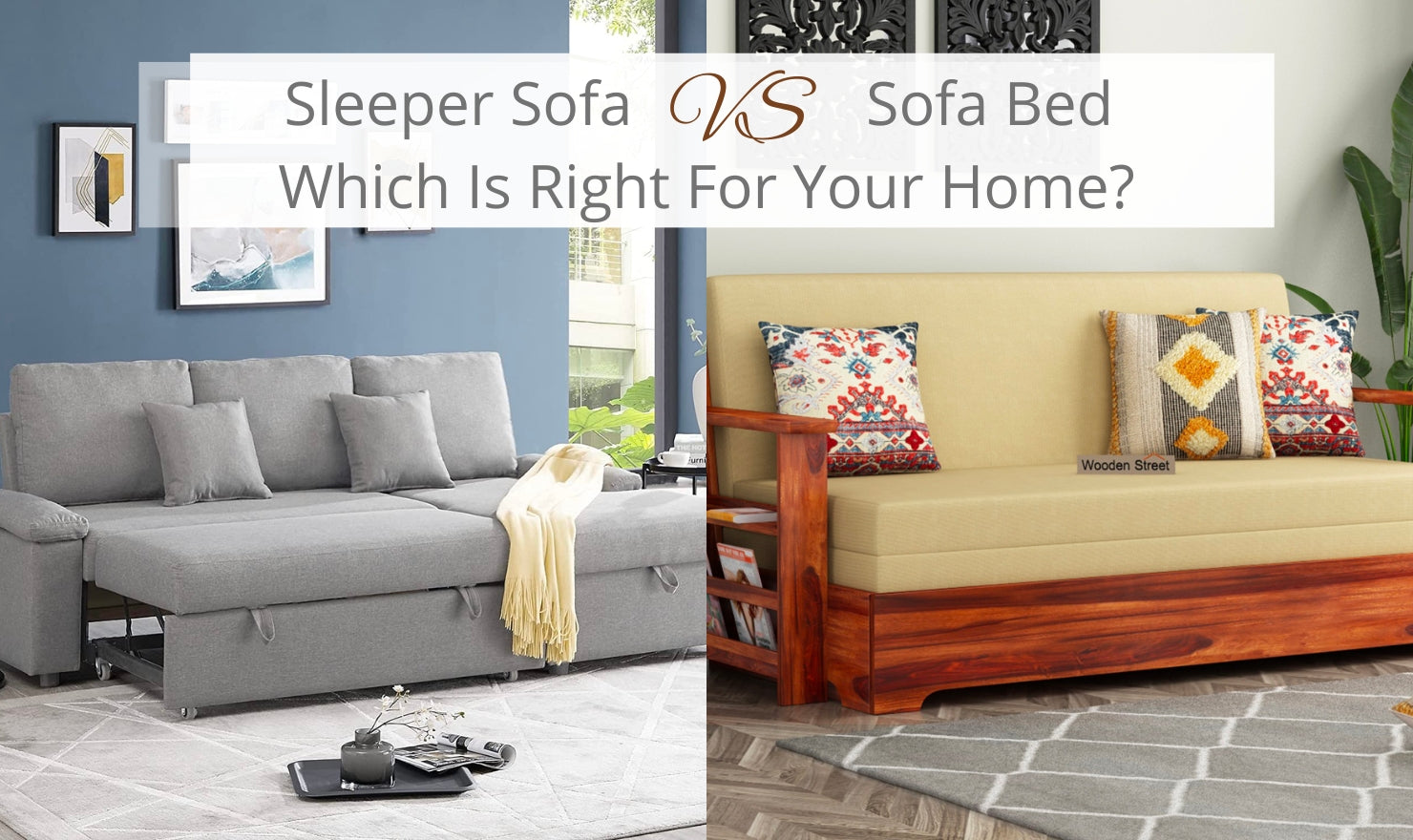 Sofa Bed Vs Sleeper Sofa What's The Difference? JenniHome