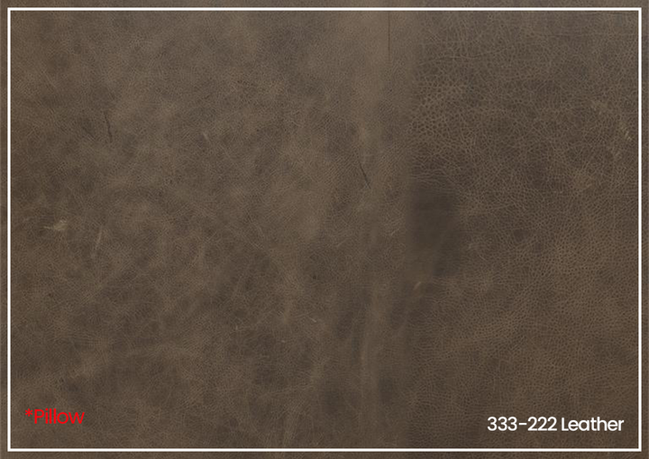 Foster 3-seater Sofa | Dark Brown Leather | Rolled arms | Bernhardt