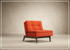 Innovation Living Dublexo Fabric Chair With Three Color Options-Jennihome