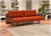 Innovation Living Recast Dark Styletto Fabric Sleeper Sofa-Jennihome