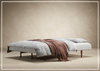 Innovation Living Recast Dark Styletto Fabric Sleeper Sofa-Jennihome