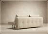 Innovation Living Recast Dark Styletto Fabric Sleeper Sofa-Jennihome