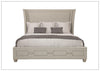 Criteria Shelter King Bed | Upholstered Headboard + Footboard | Bernhardt