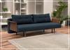 Innovation Living Recast Dark Styletto Fabric Sleeper Sofa-Jennihome