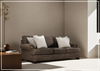 Foster 3-seater Sofa | Dark Brown Leather | Rolled arms | Bernhardt