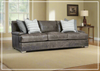 Burnham 3-Seater Sofa  | Distressed Brown Leather | Low Arms | Bernhardt
