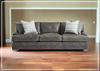 Burnham 3-Seater Sofa  | Distressed Brown Leather | Low Arms | Bernhardt