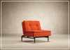 Innovation Living Dublexo Fabric Chair With Three Color Options-Jennihome