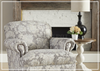 Barnum Accent Chair | Gray Fabric | Rolled Arms | Klaussner