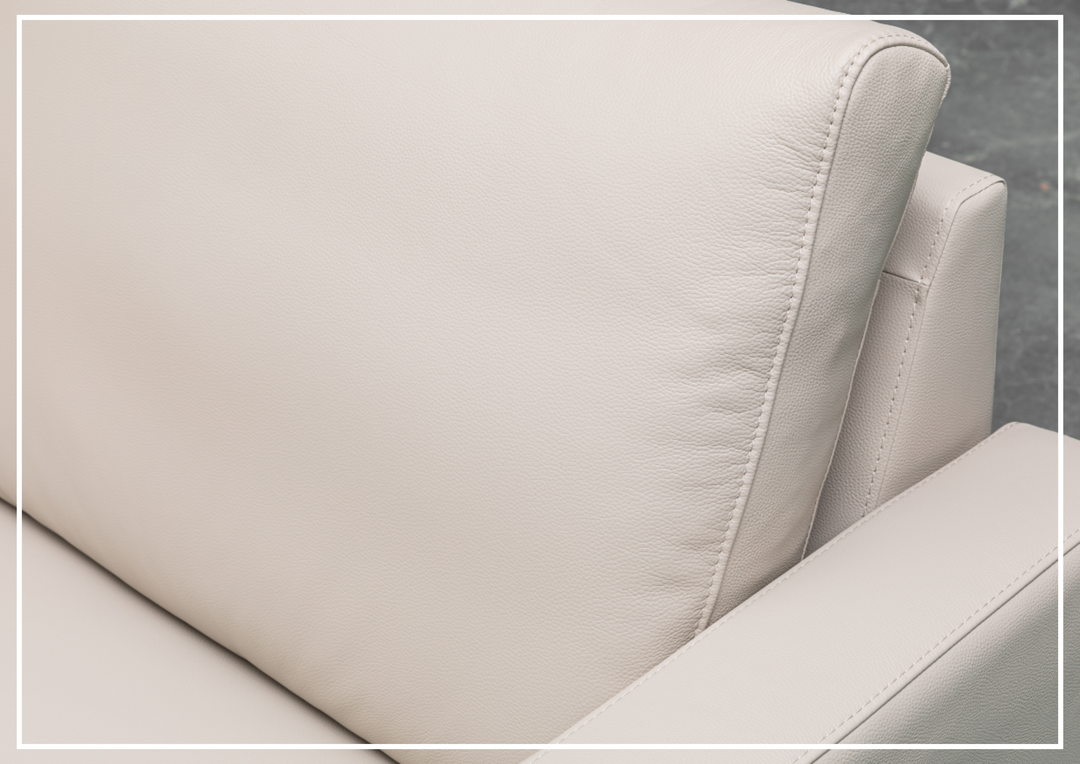 Roma 6-Piece Power Reclining Sectional Sofa | Beige Leather | Klaussner
