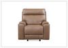 Bruna Glider Recliner Chair | Leather | Power Headrest & Footrest | Gio Italia