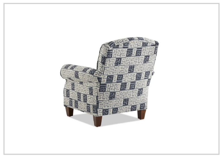 Marie Traditional Accent Chair | Box Cushion Seat | Rolled Arms | Klaussner