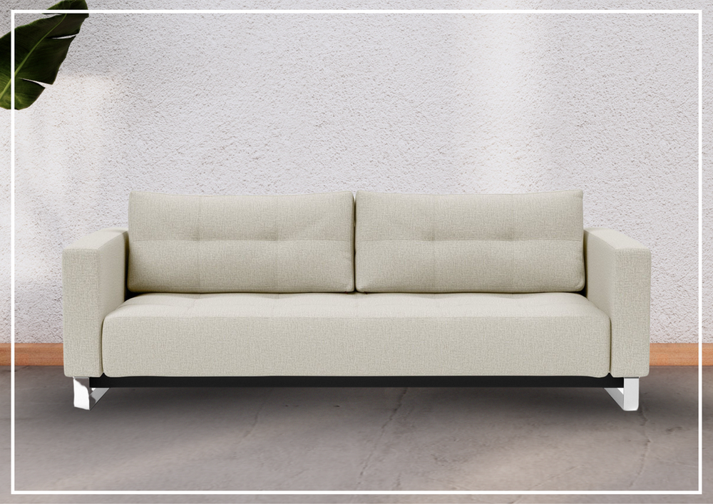 Innovation Living Cassius 2-Seater Fabric Sleeper Sofa-JENNIHOME