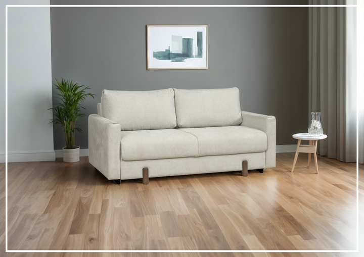 Fjords Nordic Rest Nora Fabric Queen Sized Sleeper With Easy Lift Function-Jennihome