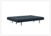 Innovation Living Recast Dark Styletto Fabric Sleeper Sofa-Jennihome
