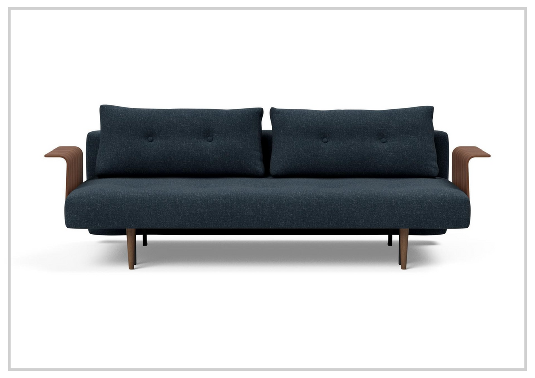 Innovation Living Recast Dark Styletto Fabric Sleeper Sofa-Jennihome