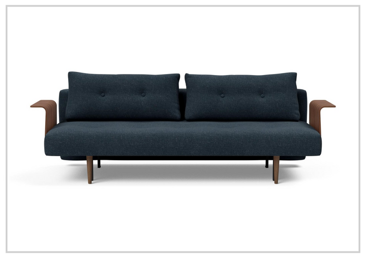 Innovation Living Recast Dark Styletto Fabric Sleeper Sofa-Jennihome