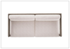Montaigne 84" Outdoor Sofa  | Exteriors Plush Cushions | Teak wood | Bernhardt