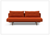 Innovation Living Recast Dark Styletto Fabric Sleeper Sofa-Jennihome