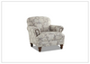 Barnum Accent Chair | Gray Fabric | Rolled Arms | Klaussner