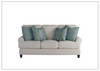 Blakely 3-Seater Fabric Sofa  | Tapered Legs | Universal Furniture