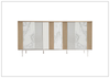 Bernhardt Modulum 75' Wide One Drawer Buffet Table - Jennihome