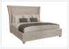 Criteria Shelter King Bed | Upholstered Headboard + Footboard | Bernhardt