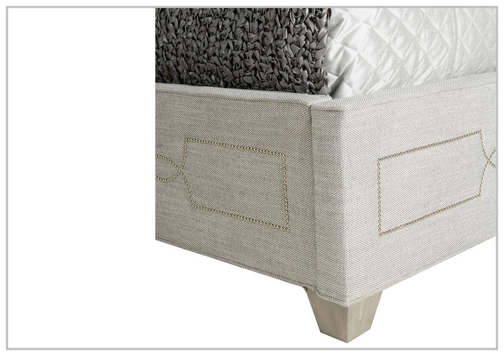 Criteria Shelter King Bed | Upholstered Headboard + Footboard | Bernhardt