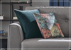 Cordell Fabric Sofa Bed | 3-Seater | Track Arms | Enza Home