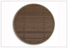 Amaryllis Patio Dining Table | Round Tabletop | Weather-Resistant | Gio Italia