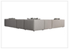 Bliss Modular Sectional Sofa | 3 Piece / 5 Piece | Cream Fabric | Bernhardt