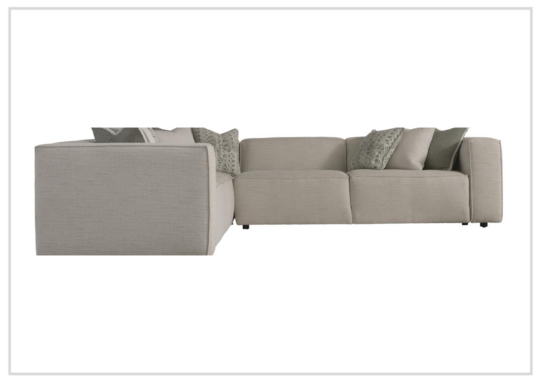Bliss Modular Sectional Sofa | 3 Piece / 5 Piece | Cream Fabric | Bernhardt