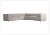 Bliss Modular Sectional Sofa | 3 Piece / 5 Piece | Cream Fabric | Bernhardt
