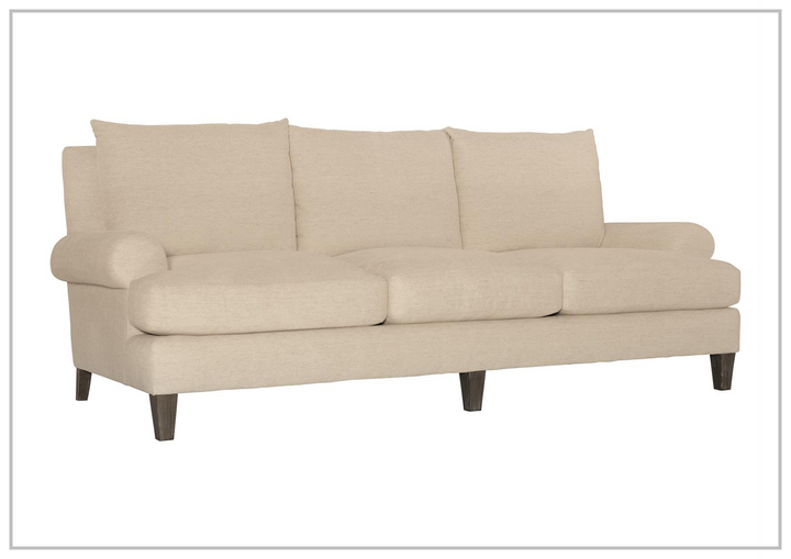 Isabella 3-seater Fabric Sofa | European-style Seating | Rolled arms | Bernhardt