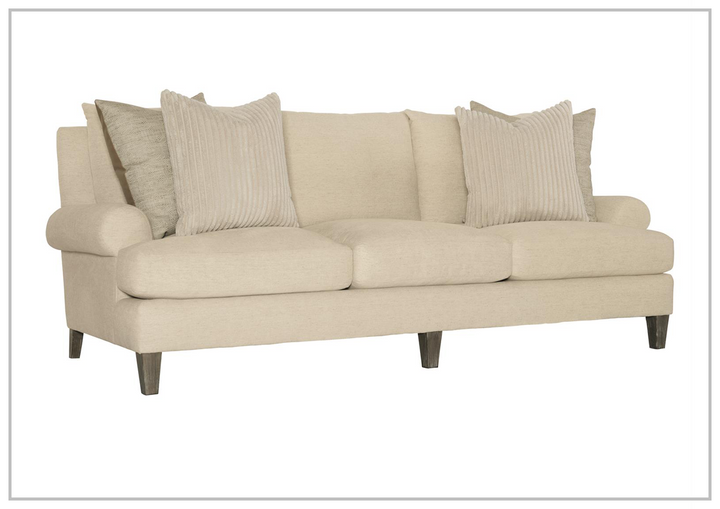 Isabella 3-seater Fabric Sofa | European-style Seating | Rolled arms | Bernhardt