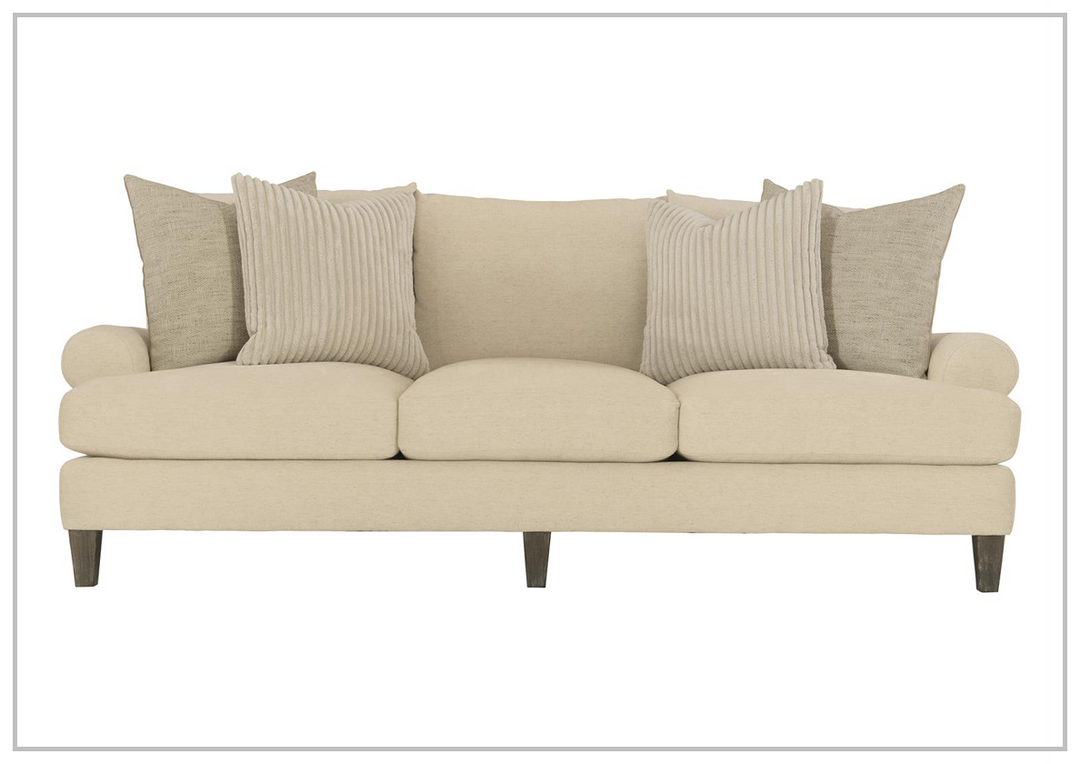 Isabella 3-seater Fabric Sofa | European-style Seating | Rolled arms | Bernhardt