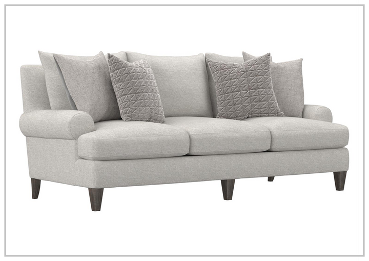 Isabella 3-seater Fabric Sofa | European-style Seating | Rolled arms | Bernhardt