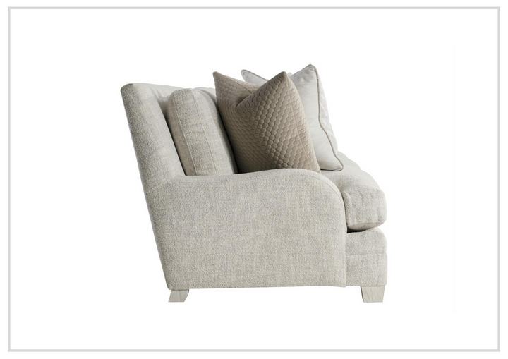 Rollins 3-Seater Sofa | Gray Fabric | Square Arms | Bernhardt