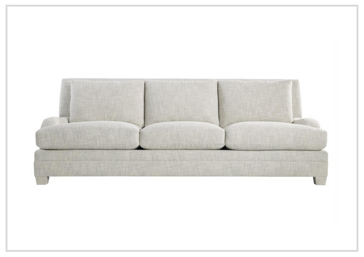 Rollins 3-Seater Sofa | Gray Fabric | Square Arms | Bernhardt