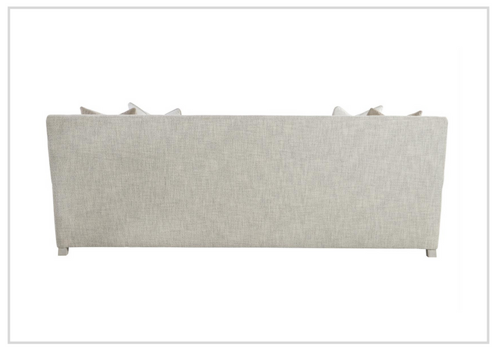 Rollins 3-Seater Sofa | Gray Fabric | Square Arms | Bernhardt