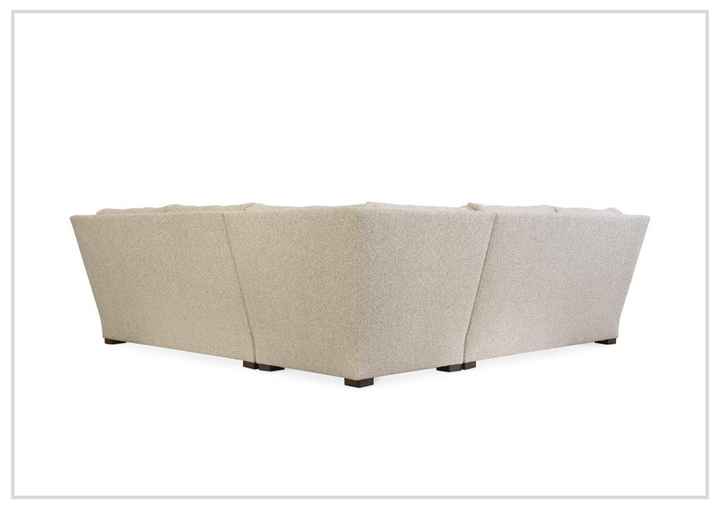 Ventura Sectional Sofa | L-Shaped | Beige Fabric| Bernhardt
