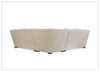 Ventura Sectional Sofa | L-Shaped | Beige Fabric| Bernhardt