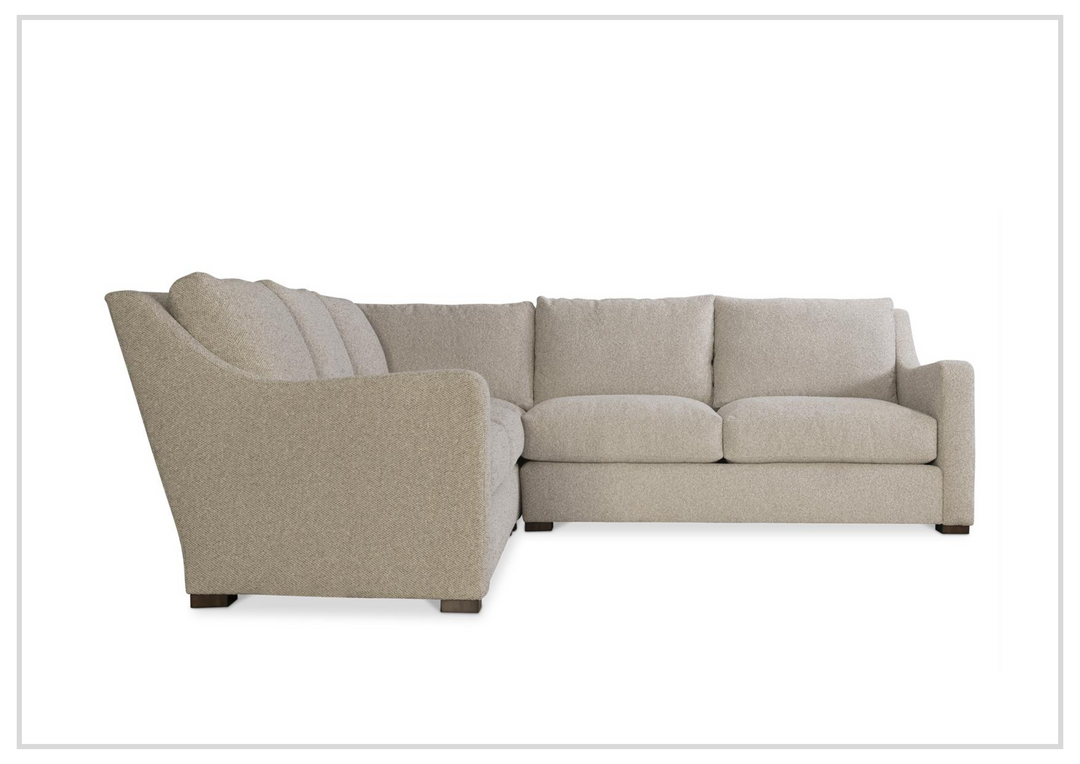 Ventura Sectional Sofa | L-Shaped | Beige Fabric| Bernhardt