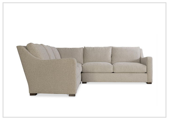 Ventura Sectional Sofa | L-Shaped | Beige Fabric| Bernhardt