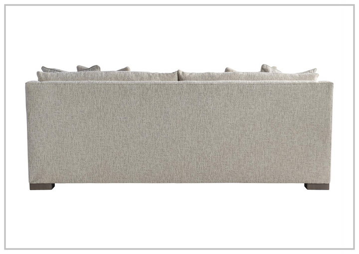 Gabi Cream Fabric Sofa | Plush Feather Down Cushion | Bernhardt