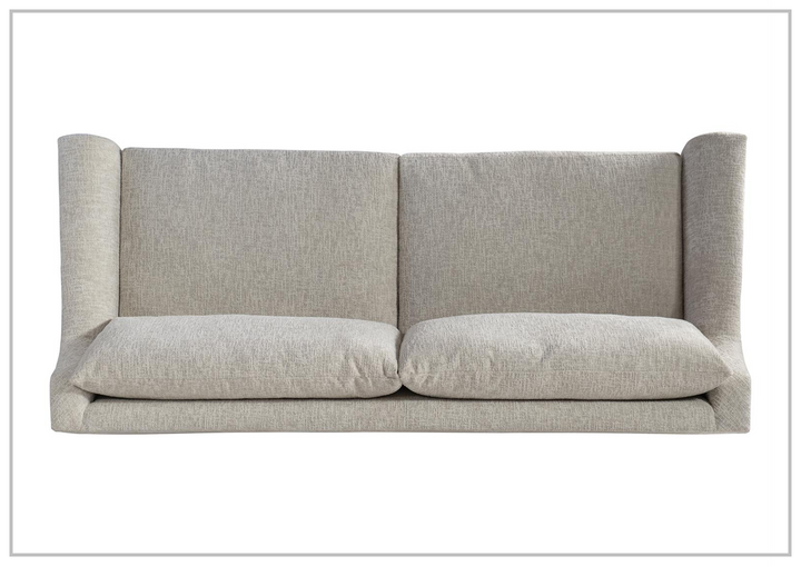 Gabi Cream Fabric Sofa | Plush Feather Down Cushion | Bernhardt