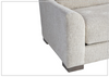 Gabi Cream Fabric Sofa | Plush Feather Down Cushion | Bernhardt