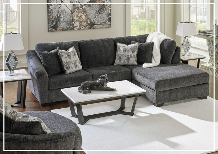 Gio Italia Biddafort 2-Piece Fabric Sectional Sofa With Chaise-Jennihome