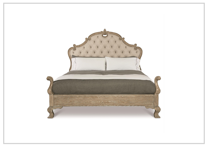 Campania Upholstered Panel Bed | King Size| Bernhardt