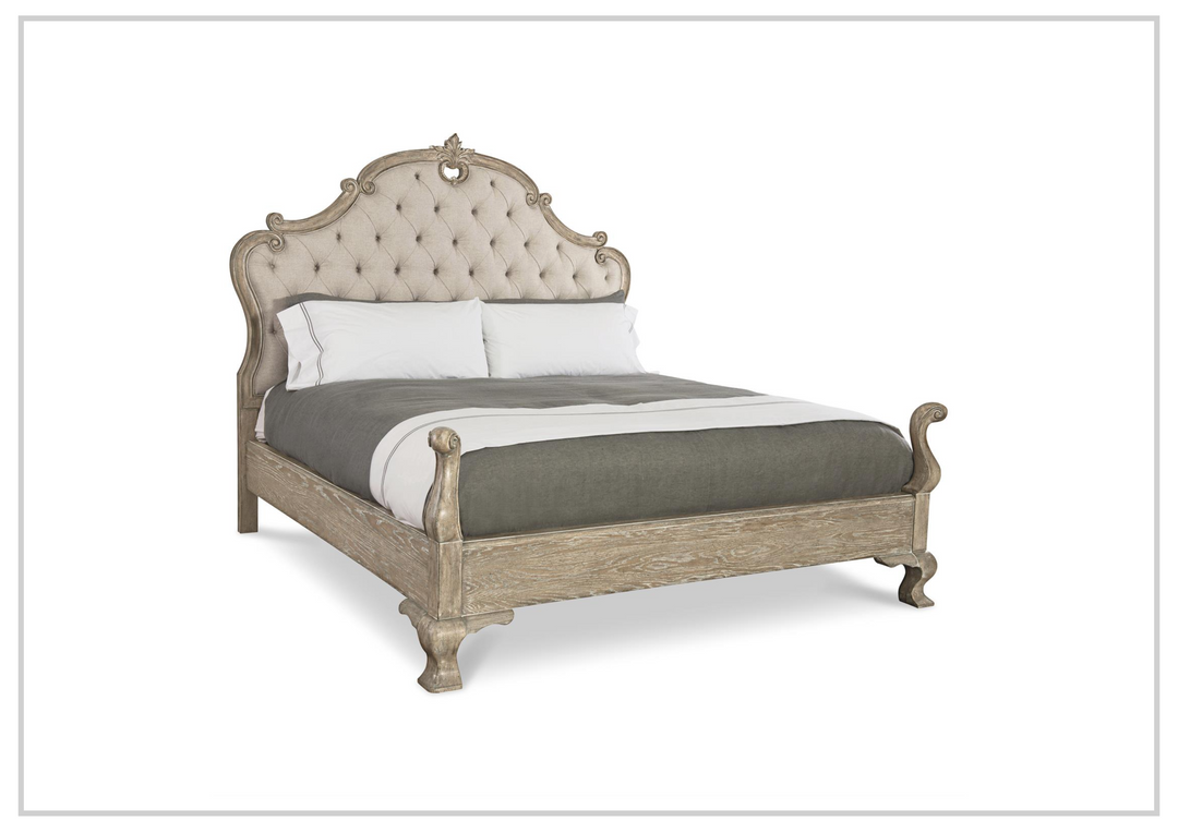 Campania Upholstered Panel Bed | King Size| Bernhardt